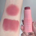 Blush Stick  Multifunctional, Matte Finish, Brightening Blush Cream for Natural Everyday Makeup - Perfect for Daily Face Makeup,