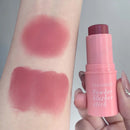Blush Stick  Multifunctional, Matte Finish, Brightening Blush Cream for Natural Everyday Makeup - Perfect for Daily Face Makeup,