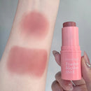 Blush Stick  Multifunctional, Matte Finish, Brightening Blush Cream for Natural Everyday Makeup - Perfect for Daily Face Makeup,