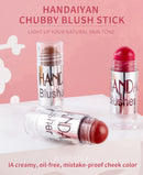Cream Blush Stick – Creamy Pearlescent Formula, Buildable & Easy to Blend for a Natural Flush, Healthy Sun-Kissed Glow Makeup
