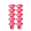 Heatless Hair Curlers Set: 10 Pieces Including Large and Small Soft Overnight Rollers for Women and Kids Lazy Curling Rods