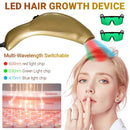 Scalp Care Growth Hair Device 3-Levels Phototherapy Anti Hair Loss Scalp Treatment Alopecia Areata Hair Frizzy Repair Relax Gift