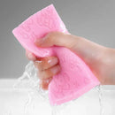 Exfoliating Scrub Shower Brush Soft Body Scrubber Bath Sponge Body Scrub Exfoliator Skin Cleaner Dead Skin Remover Bathing