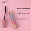 VIBELY Viral Hit Starry Glitter Mascara - Lengthening Volumizing Curling, Waterproof Sweatproof Smudge-Proof Long-Lasting Bold L