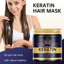 Keratin Care Hair Mask Deep Nourishing Moisturizing Repair Dry Frizz Damaged Conditioner Smoothing Hair Long-Lasting Hair Care