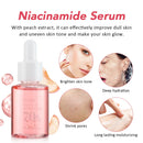 Niacinamide Facial Serum Fade Melanin Moisturzing Rejuvenation Shrink Pores Smooth Brightening Skin Care Dark Spot Remover Serum