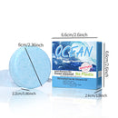 Sea Salt Silicone Free Hand Soap For Hair Washing, Refreshing Orange Lemon Soap For Removing Oil, Concentrated Shampoo For Shamp
