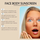 Beef Tallow Sunscreen Spf 50 Anti Sunburn UV Protection Cream Moisturizing Face Body Sunblock Matte Lightweight Non-Greasy ﻿