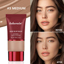 Liquid Foundation Effective Concealer Waterproof Sweat-resistant Matte Finish Base Makeup Long-Lasting Natural Foundation Cream