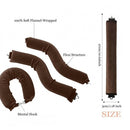 Heatless Hair Curlers Curling Rod Headband No Heat Hair Rollers Lazy Curls with Hook Sleeping Soft Flexi Rod Hair Styling Tools