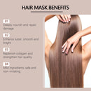 Caviar Hair Mask Repair Damage Frizzy Smooth Hair Organic Keratin Straightening Smoothing Restore Soft Nourish Magical Hair Care