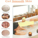 6colors Exfoliating Body Scrubber Towel Double Side Mesh Loofah Shower Washcloth Effective Back Scrub for Getting Smooth Skin
