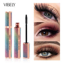 VIBELY Viral Hit Starry Glitter Mascara - Lengthening Volumizing Curling, Waterproof Sweatproof Smudge-Proof Long-Lasting Bold L