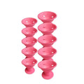 Heatless Hair Curlers Set: 10 Pieces Including Large and Small Soft Overnight Rollers for Women and Kids Lazy Curling Rods