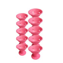 Heatless Hair Curlers Set: 10 Pieces Including Large and Small Soft Overnight Rollers for Women and Kids Lazy Curling Rods