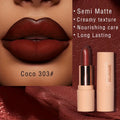 Bare Matte Silky Matte Lipstick Long-lasting Waterproof and glossy finish, Easy to color
