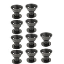 Heatless Hair Curlers Set: 10 Pieces Including Large and Small Soft Overnight Rollers for Women and Kids Lazy Curling Rods
