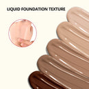 Liquid Foundation Effective Concealer Waterproof Sweat-resistant Matte Finish Base Makeup Long-Lasting Natural Foundation Cream