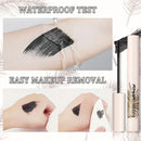 Waterproof Mascara - Volumizing & Curling Formula, Lasting And Intense Length, Quick-Dry, Smudge-Proof, No Clumping Or Flaking