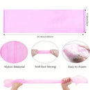 6colors Exfoliating Body Scrubber Towel Double Side Mesh Loofah Shower Washcloth Effective Back Scrub for Getting Smooth Skin