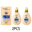Sunscreen SPF 50 Face Body Isolation Female Sunscreen lotion 100ml Summer Outdoor liquid foundation Moisturizing Cream