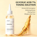 Glycolic Acid 7% Exfoliating Toner Daily Use Brightening Smoothing Toner for Even Skin Tone Facial Skin Care Product