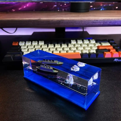 Botella de fluido de crucero creativa